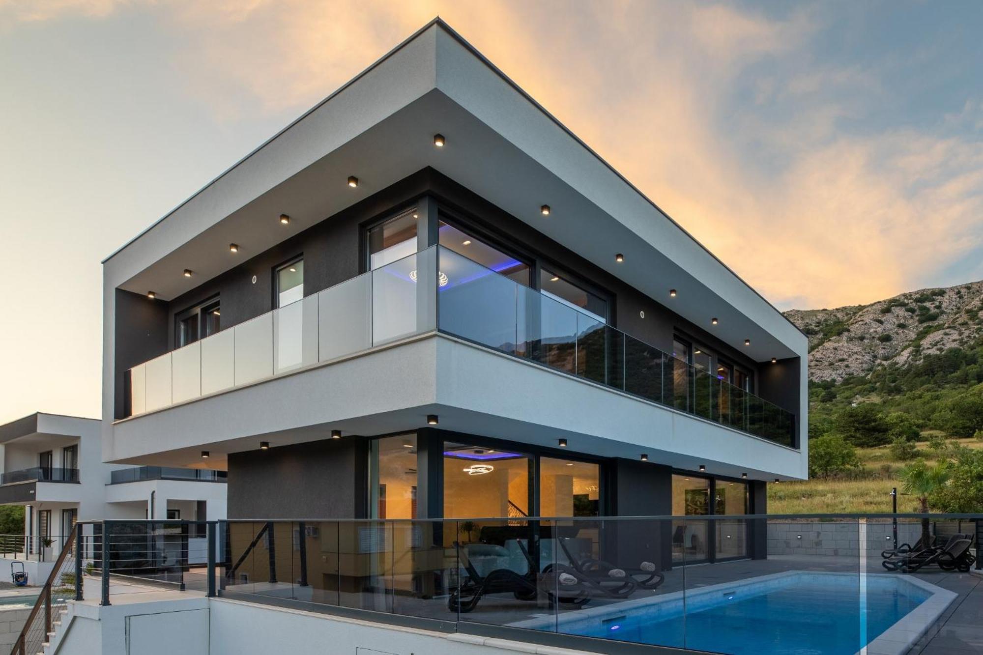 Villa Bellezza Draga Bašćanska Exterior foto